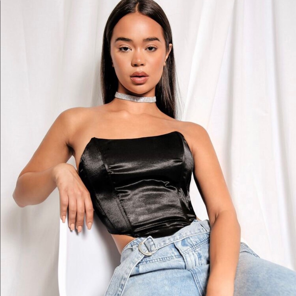 Satin top